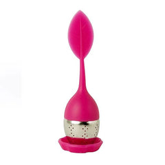 Pink Leaf Tea Strainer